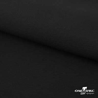Ткань костюмная "Микела", 96%P 4%S, 255 г/м2 ш.150 см, цв-черный #1 - купить в Комсомольске-на-Амуре. Цена 345.40 руб.