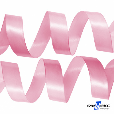 050-нежно-розовый Лента атласная упаковочная (В) 85+/-5гр/м2, шир.25 мм (1/2), 25+/-1 м - купить в Комсомольске-на-Амуре. Цена: 53.96 руб.