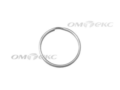 Кольцо металлическое d-20 мм, цв.-никель - купить в Комсомольске-на-Амуре. Цена: 3.19 руб.