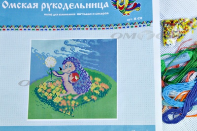ОМБН-2 Набор для вышивания (бисер+мулине) - купить в Комсомольске-на-Амуре. Цена: 197.50 руб.