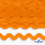 Тесьма вьюнчик 0381-0080, 8 мм/упак.33+/-1м, цвет 9511-оранжевый - купить в Комсомольске-на-Амуре. Цена: 107.26 руб.