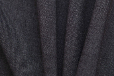 Костюмная ткань с вискозой "Верона", 155 гр/м2, шир.150см, цвет т.серый - купить в Комсомольске-на-Амуре. Цена 522.72 руб.