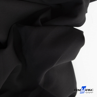 Ткань костюмная "Фабио" 80% P, 16% R, 4% S, 245 г/м2, шир.150 см, цв-черный #1 - купить в Комсомольске-на-Амуре. Цена 470.17 руб.