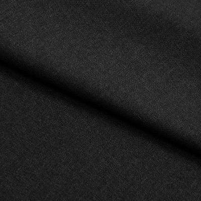 Ткань костюмная 22476 2002, 181 гр/м2, шир.150см, цвет чёрный - купить в Комсомольске-на-Амуре. Цена 350.98 руб.