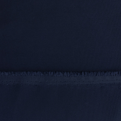 Костюмная ткань "Элис", 220 гр/м2, шир.150 см, цвет т.синий - купить в Комсомольске-на-Амуре. Цена 308 руб.
