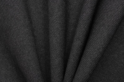 Ткань костюмная 25505 2003, 265 гр/м2, шир.150см, цвет т.серый - купить в Комсомольске-на-Амуре. Цена 418.73 руб.