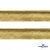 Кант атласный 136, шир. 12 мм (в упак. 65,8 м), цвет золото - купить в Комсомольске-на-Амуре. Цена: 433.08 руб.