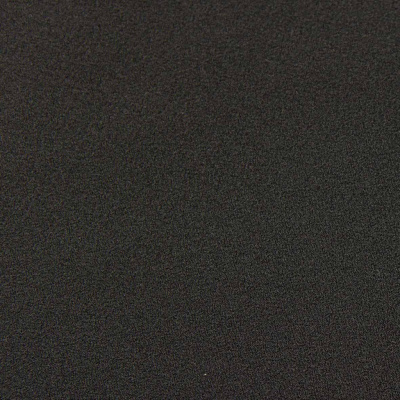 Креп стрейч Амузен, 85 гр/м2, шир.150см, цвет чёрный - купить в Комсомольске-на-Амуре. Цена 148.37 руб.