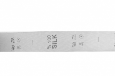 Состав и уход за тк.100% Silk (4000 шт) - купить в Комсомольске-на-Амуре. Цена: 737.09 руб.