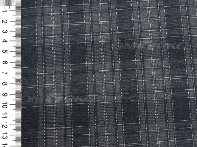 Ткань костюмная клетка 25235 2003, 185 гр/м2, шир.150см, цвет серый/сер - купить в Комсомольске-на-Амуре. Цена 
