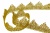 Тесьма металлизированная 8204, шир. 40 мм/уп. 13,7+/-1 м, цвет золото - купить в Комсомольске-на-Амуре. Цена: 420.42 руб.