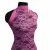 Кружевное полотно стрейч XD-WINE, 100 гр/м2, шир.150см, цвет розовый - купить в Комсомольске-на-Амуре. Цена 1 869.99 руб.