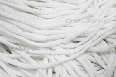 Шнур Т-02 (4с2) мелкое плетение 4мм 100 м белый - купить в Комсомольске-на-Амуре. Цена: 2.50 руб.