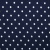 Креп стрейч Амузен, 85 г/м2, 19-3920 (т.синий)/белый крупный горох, шир.150 см - купить в Комсомольске-на-Амуре. Цена 220.50 руб.
