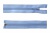 Спиральная молния Т5 351, 75 см, автомат, цвет св.голубой - купить в Комсомольске-на-Амуре. Цена: 16.28 руб.
