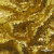 Сетка с пайетками, 188 гр/м2, шир.140см, цвет жёлтое золото - купить в Комсомольске-на-Амуре. Цена 505.15 руб.
