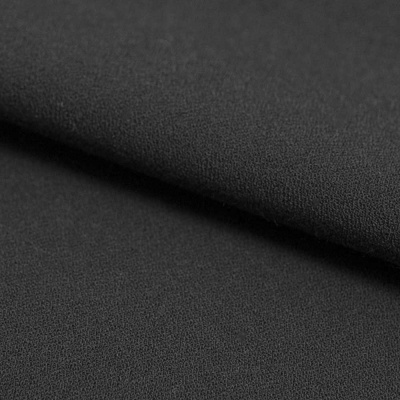 Костюмная ткань с вискозой "Бриджит", 210 гр/м2, шир.150см, цвет чёрный - купить в Комсомольске-на-Амуре. Цена 564.96 руб.