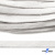 Шнур плетеный d-8 мм плоский, 70% хлопок 30% полиэстер, уп.85+/-1 м, цв.1018-белый - купить в Комсомольске-на-Амуре. Цена: 735 руб.