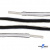 Шнурки #4-27, круглые 130 см, двухцветные (черно/белый) - купить в Комсомольске-на-Амуре. Цена: 47.04 руб.