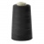 Нитки швейные 100% полиэстер 40/2, (3200 ярд), первый сорт, черные - купить в Комсомольске-на-Амуре. Цена: 86.79 руб.