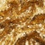 Сетка с пайетками №3, 188 гр/м2, шир.140см, цвет золотой - купить в Комсомольске-на-Амуре. Цена 454.12 руб.