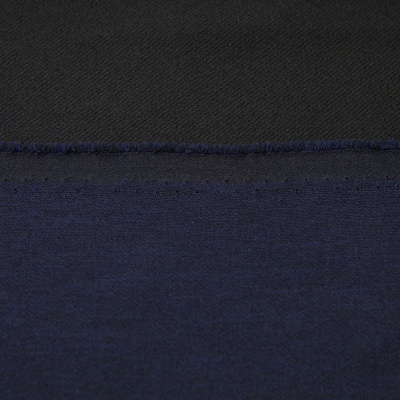 Ткань костюмная 26150 2009, 214 гр/м2, шир.150см, цвет т.синий - купить в Комсомольске-на-Амуре. Цена 362.24 руб.