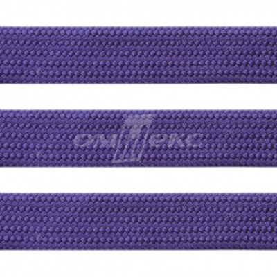 Шнур 15мм плоский (100+/-1м) №10 фиолетовый - купить в Комсомольске-на-Амуре. Цена: 10.21 руб.