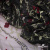 Сетка с вышивкой "Мадрид" 135 г/м2, 100% нейлон, ширина 130 см, Цвет 4/Черный - купить в Комсомольске-на-Амуре. Цена 980 руб.