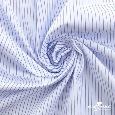 Ткань сорочечная Ронда, 115 г/м2, 58% пэ,42% хл, шир.150 см, цв.3-голубая, (арт.114) - купить в Комсомольске-на-Амуре. Цена 306.69 руб.