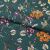 Плательная ткань "Фламенко" 6.1, 80 гр/м2, шир.150 см, принт растительный - купить в Комсомольске-на-Амуре. Цена 241.49 руб.