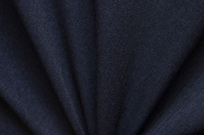 Ткань костюмная 25388 2009, 207 гр/м2, шир.150см, цвет т.синий - купить в Комсомольске-на-Амуре. Цена 353.07 руб.