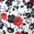 Плательная ткань "Фламенко" 22.1, 80 гр/м2, шир.150 см, принт растительный - купить в Комсомольске-на-Амуре. Цена 239.03 руб.