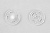 Кнопки пришивные пластиковые 13 мм, блистер 24шт, цв.-прозрачные - купить в Комсомольске-на-Амуре. Цена: 62.27 руб.
