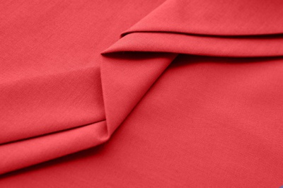 Ткань сорочечная стрейч 18-1651, 115 гр/м2, шир.150см, цвет коралл - купить в Комсомольске-на-Амуре. Цена 285.04 руб.