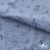 Ткань Муслин принт, 100% хлопок, 125 гр/м2, шир. 140 см, #2308 цв. 69 серо-голубой с цветком - купить в Комсомольске-на-Амуре. Цена 413.11 руб.