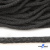 Шнур плетеный d-6 мм круглый, 70% хлопок 30% полиэстер, уп.90+/-1 м, цв.1088-т.серый - купить в Комсомольске-на-Амуре. Цена: 594 руб.