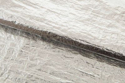 Текстильный материал "Диско"#1805 с покрытием РЕТ, 40гр/м2, 100% полиэстер, цв.2-серебро - купить в Комсомольске-на-Амуре. Цена 444.86 руб.