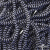 Шнурки #107-16, круглые 130 см, двухцветные цв.серый/чёрный - купить в Комсомольске-на-Амуре. Цена: 31.89 руб.
