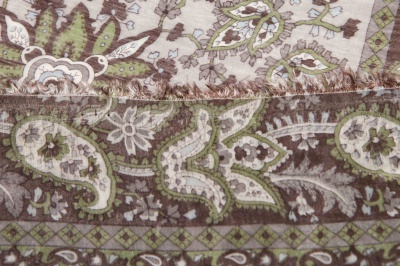 Ткань плательная "Rayon Printed" 67004-3, 75 гр/м2, шир.150см - купить в Комсомольске-на-Амуре. Цена 350.71 руб.
