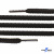 Шнурки #106-09, круглые 130 см, цв.чёрный - купить в Комсомольске-на-Амуре. Цена: 21.92 руб.