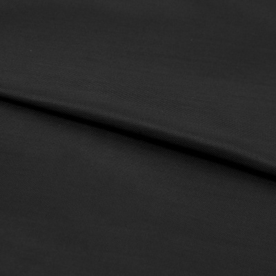 Ткань подкладочная Таффета, 48 гр/м2, шир.150см, цвет чёрный - купить в Комсомольске-на-Амуре. Цена 54.64 руб.