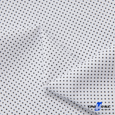 Ткань сорочечная Этна, 120 г/м2, 58% пэ,42% хл, (арт.112) принтованная, шир.150 см, горох - купить в Комсомольске-на-Амуре. Цена 359.88 руб.