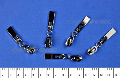 Слайдер декоративный, металлический №1/спираль Т7/никель - купить в Комсомольске-на-Амуре. Цена: 6.29 руб.