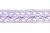 Тесьма кружевная 0621-1855, шир. 18 мм/уп. 20+/-1 м, цвет 107-фиолет - купить в Комсомольске-на-Амуре. Цена: 466.97 руб.