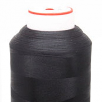 Нитки текстурированные некручёные, намот. 5 000 м, цвет чёрный - купить в Комсомольске-на-Амуре. Цена: 70.43 руб.