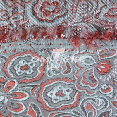 Ткань костюмная жаккард, 135 гр/м2, шир.150см, цвет красный№12 - купить в Комсомольске-на-Амуре. Цена 441.92 руб.