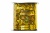 Пайетки "ОмТекс" на нитях, SILVER SHINING, 6 мм F / упак.91+/-1м, цв. 48 - золото - купить в Комсомольске-на-Амуре. Цена: 356.19 руб.