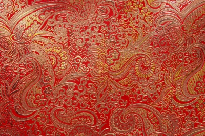 Ткань костюмная жаккард №15, 140 гр/м2, шир.150см, цвет красный - купить в Комсомольске-на-Амуре. Цена 475.65 руб.