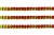 Пайетки "ОмТекс" на нитях, CREAM, 6 мм С / упак.73+/-1м, цв. 96 - красный - купить в Комсомольске-на-Амуре. Цена: 484.77 руб.