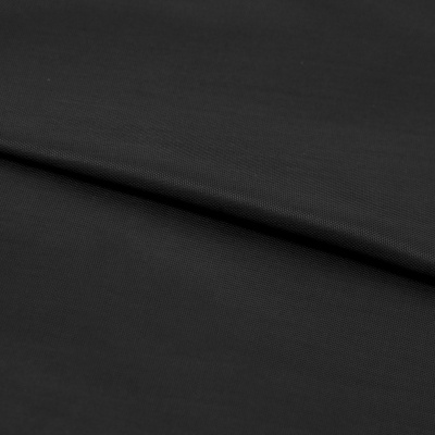 Ткань подкладочная Таффета, антист., 54 гр/м2, шир.150см, цвет чёрный - купить в Комсомольске-на-Амуре. Цена 60.40 руб.